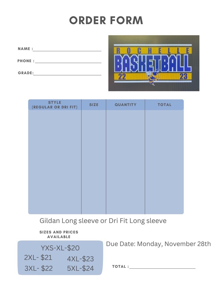 basketball order forms 