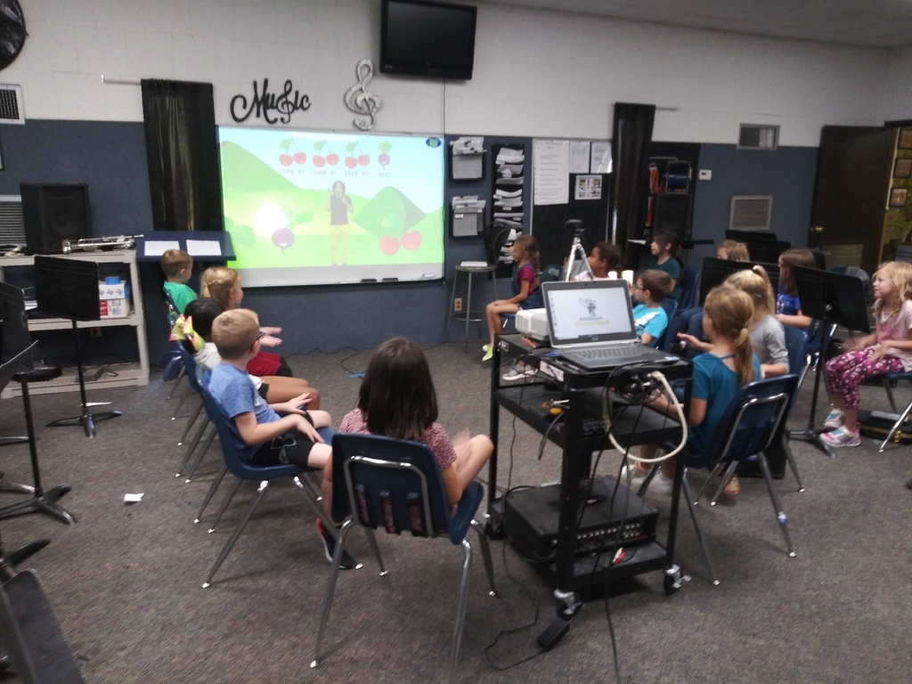 1st Grade music getting down to "Sweet Beets!"